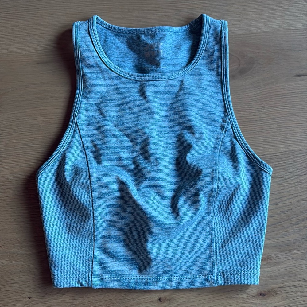 Joy Lab Cropped Open Back Top